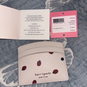 Kate Spade Ladybug Cardholder Wallet
